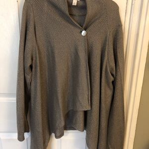 Cape with sleeves